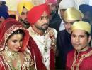 PHOTOS: Harbhajan-Geeta Basra tie the knot in Jalandhar