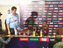 It wasn't good to put padded legs on table: Russell on Samuels