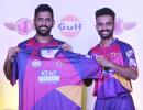 First Look: Captain Dhoni unveils Rising Pune Supergiants jersey for IPL 9