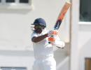 St Lucia Test PHOTOS: Ashwin, Saha lead India's recovery on Day I