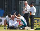 Umpire Reiffel to miss rest of Mumbai Test