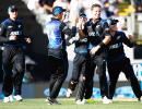 PHOTOS: Kiwis thrash Australia by 159 runs after Henry, Guptill show