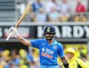 Kohli breaks De Villiers's record, fastest to 7000 ODI runs