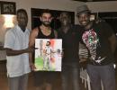 A special gift for India captain Kohli from Viv Richards's son!