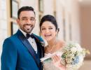 PHOTOS: Robin Uthappa marries longtime girlfriend Sheethal Goutham