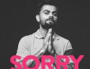 On Women's Day, Kohli apologises for the jerks, the cat-callers