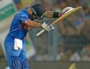 PHOTOS: Kohli bows before 'God of cricket'