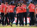 WORLD T20 PHOTOS: England survive collapse to sink Afghanistan