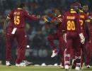 PHOTOS: West Indies edge past South Africa to enter WT20 semis