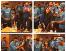 PHOTOS: Harbhajan's wife Geeta Basra celebrates birthday with Indian team