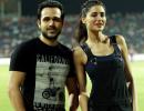 SPOTTED! Emraan Hashmi, Nargis Fakhri at an IPL match