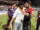 PHOTOS: SRK, Parineeti watch at Eden as KKR are thrashed by RCB