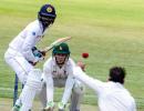 Karunaratne century gives Sri Lanka huge lead