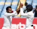 PHOTOS: Rashid, Hameed give England the upperhand