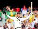 PHOTOS: Khawaja's unbeaten century gives Australia the lead