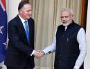 Modi, Key draw from cricket to highlight India-NZ ties