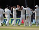 PHOTOS: Santner, Boult lead New Zealand's fightback on Day 1