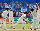 PHOTOS: India thump New Zealand to celebrate 500th Test in style