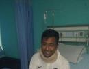 Pragyan Ojha suffers head injury during Duleep Trophy