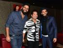 PHOTOS: Sachin Tendulkar parties with Ranveer Singh