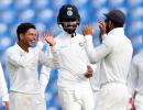 3rd Test: India in control as Sri Lanka stare at another defeat