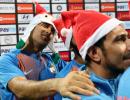 PIX: Team India celebrates Christmas in style