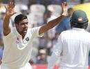 Ashwin becomes fastest to pick 250 Test wickets