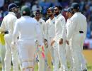 PHOTOS, one-off Test: Ashwin, Jadeja keep India on course for victory