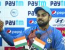 Kohli on what went wrong for India in 1st T20