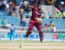 T20: Centurion Lewis clobbers India bowlers as WI win by 9 wickets