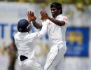 Pradeep over the moon after taking Kohli's wicket