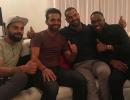 PHOTOS: Team India's 'chill night' with DJ Bravo in Trinidad