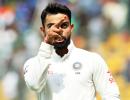 Kohli nearly accuses Smith of cheating over DRS row