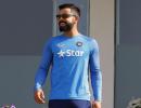 Recovering Kohli does not take field on Day 2