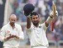 Pujara hits double ton as India sniff victory in Ranchi