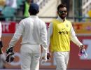 Dharamsala Test: Kohli brings teammates drinks, Twitter goes crazy!