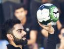 Kohli urges fans to play sport, shun social media