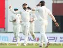 PHOTOS: Match evenly poised as Lanka trail India by 7 runs