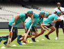 Ashes: Sprint legend Usain Bolt working on Australia's 'explosiveness'