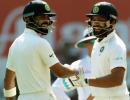 Record man Kohli slams double ton, India on course for big win