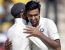 Stats: Ashwin matches Warne, Muralitharan