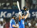 PHOTOS: Ton-up Rohit guides India to 7-wicket win over Aus in Nagpur