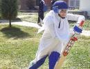 Kashmir's women cricketers pitch for equality -- in burqas and hijabs