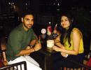 Bhuvi enjoys relaxed evening with his 'better half'