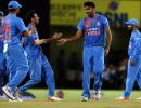 PHOTOS: Dominant India crush Australia in rain-hit T20 match