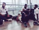 Chill like Dhoni and Kohli at the airport!