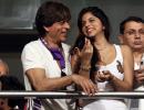 PHOTOS: SRK, daughter Suhana cheer for KKR at Eden