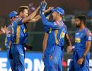 IPL PHOTOS: Rajasthan outclass Delhi in rain-hit match