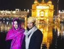 PHOTOS: Tendulkar, Anjali visit Golden Temple in Amritsar