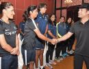 Tendulkar gives pep talk to women's team ahead of SA series